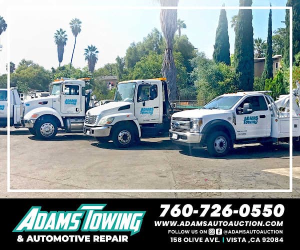 Adams Automotive & Towing tow truck