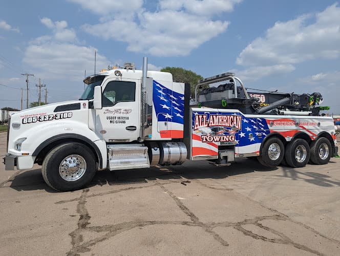 All American Towing tow truck
