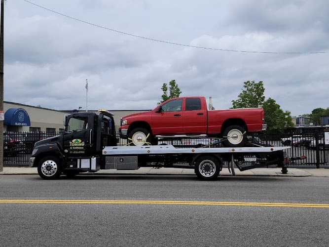 A Towing tow truck