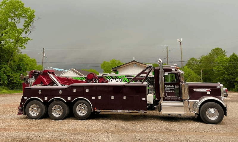 Myles Wrecker Service tow truck