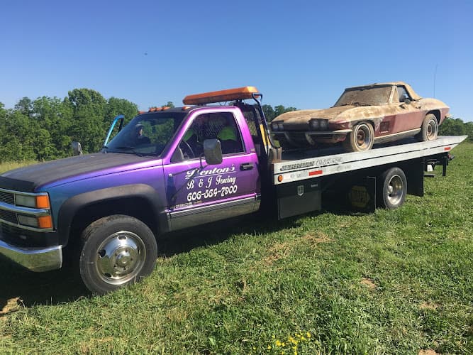 B & J Towing tow truck