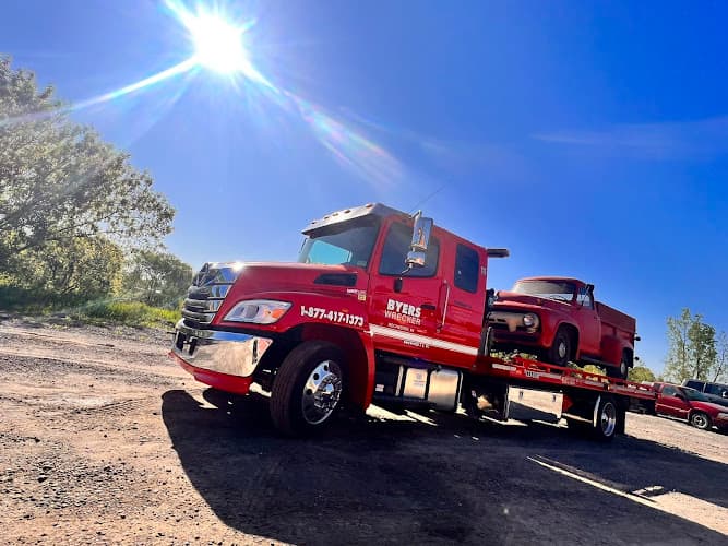 Byers Wrecker Service tow truck