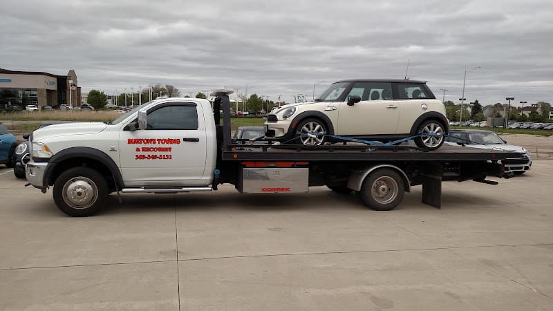 Burton's Towing & Recovery tow truck