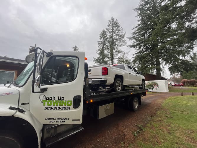 hook up towing llc tow truck