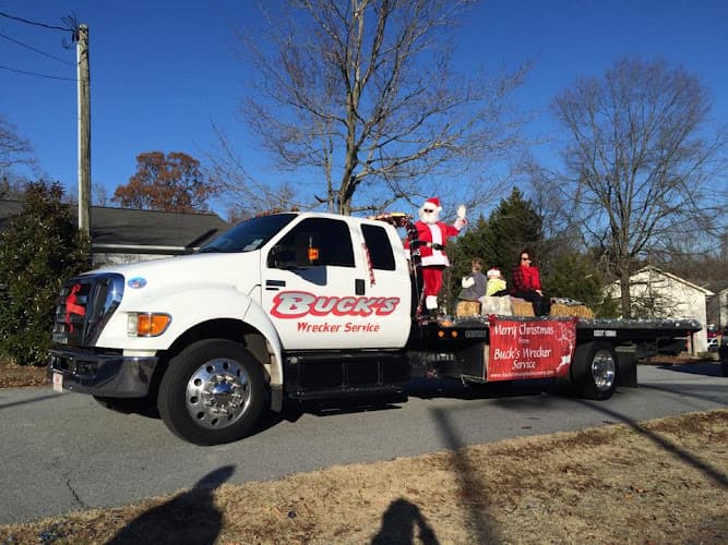Buck's Wrecker Service tow truck