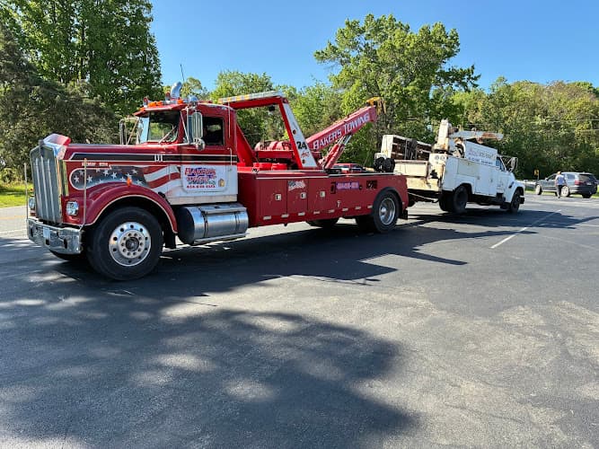 Baker’s Towing Inc. tow truck