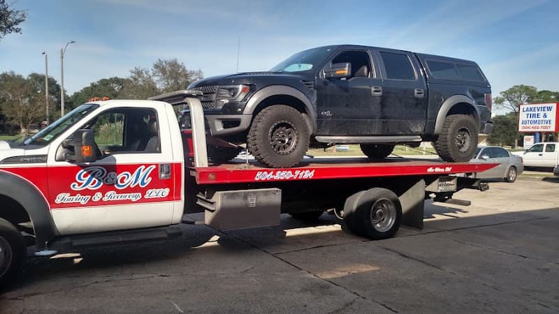 B And M Towing And Recovery tow truck