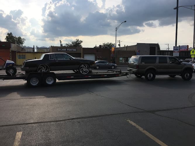 The Chrome Depot Wheels Rims Tires Towing Rines Llantas Grua tow truck