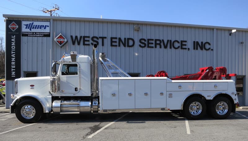 West End Service | All Roads Trucks | All Roads TRP tow truck