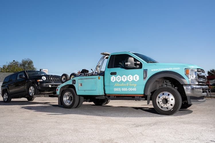 Joyce Automotive and Towing tow truck