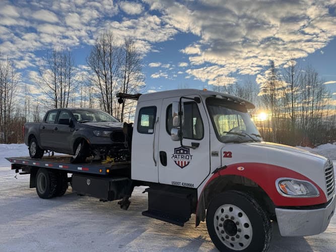 Patriot Towing and Recovery tow truck