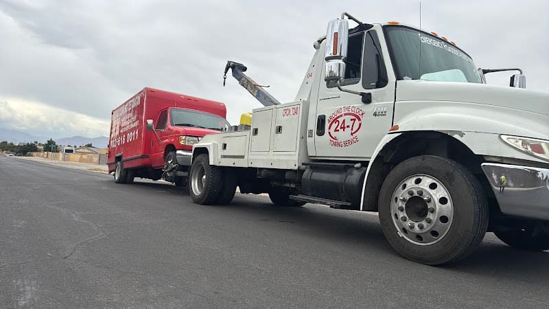 AROUND THE CLOCK TOWING SERVICE tow truck