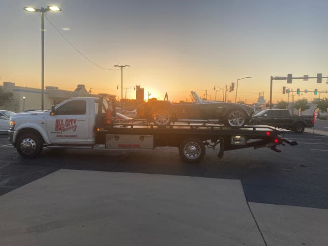 All City Wrecker tow truck