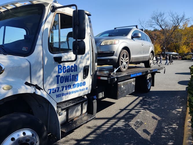 Beach Towing tow truck