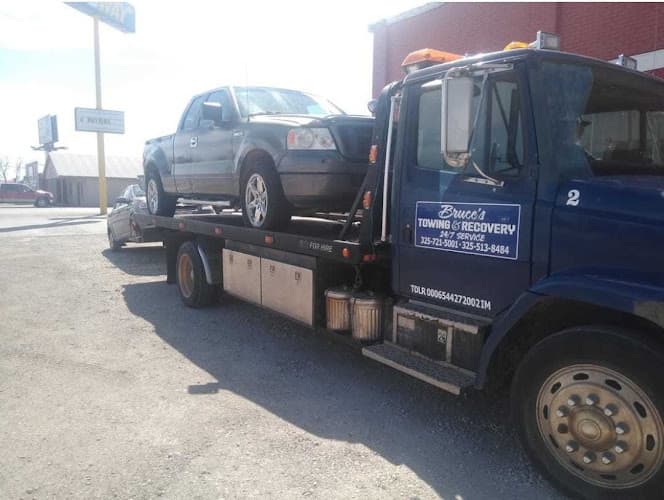 Bruce's Towing & Recovery tow truck