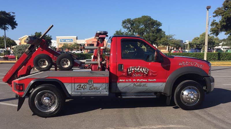 Upman's Towing Service tow truck
