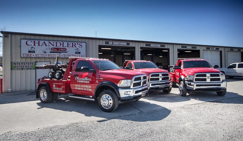 Chandler's Towing and Auto & Tire Center - Durham tow truck