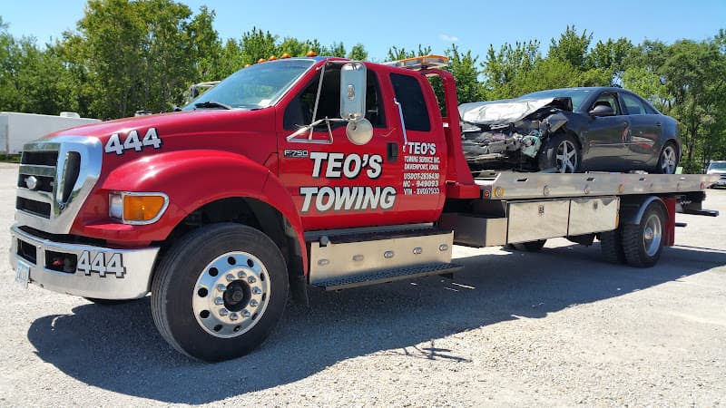 TEOS TOWING SERVICE & RECOVERY, TRUCK AND TRAILER REPAIR INC. tow truck