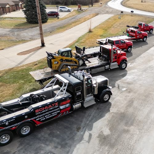Schultz Collision Center tow truck