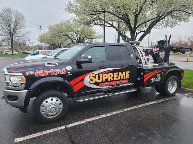 Supreme Towing & Recovery tow truck
