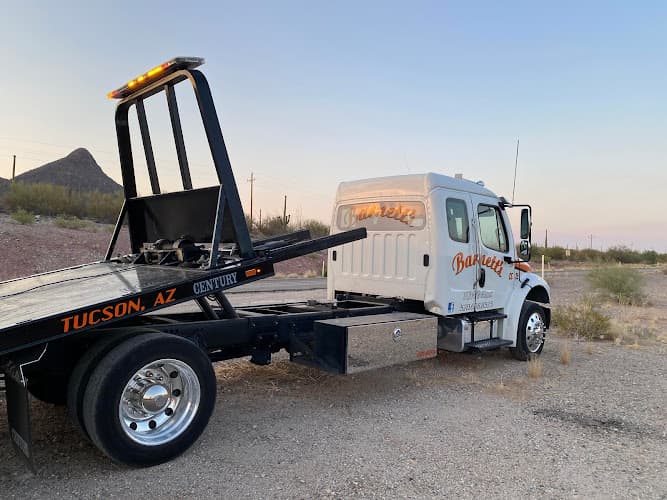 Barnett's Towing tow truck