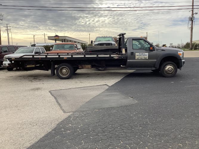 Frank's Service Center tow truck