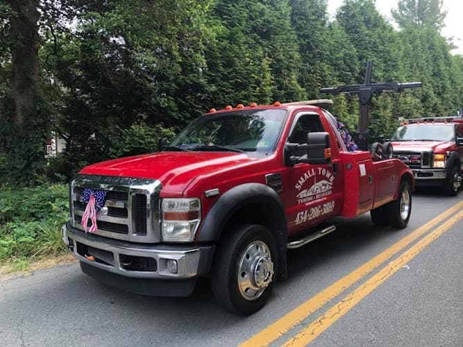 Small Town Towing and Recovery tow truck