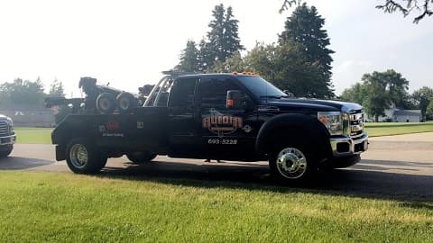 Aurora Auto Body & Towing tow truck