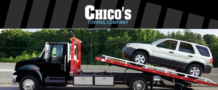 Chico's Towing Company tow truck