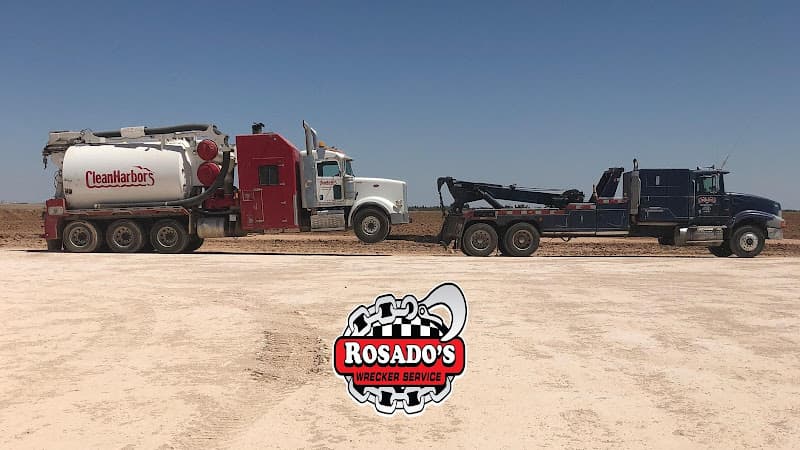 Rosado's Wrecker Service and Auto Repair Shop tow truck