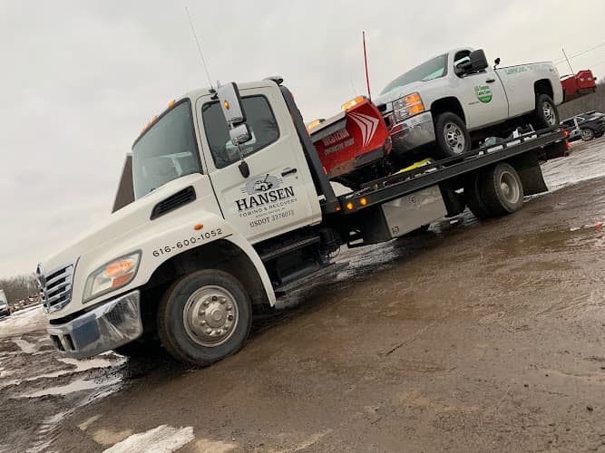 Hansen Towing and Recovery - Grand Rapids, Michigan tow truck