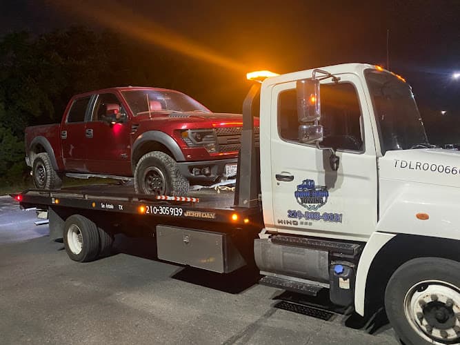 Choo Choo Towing in San Antonio, Texas & Roadside Assistance & Auto Repair tow truck