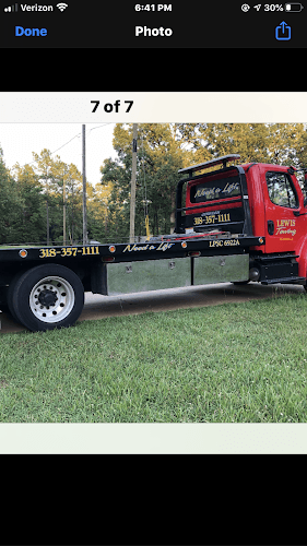 Lewis Towing tow truck