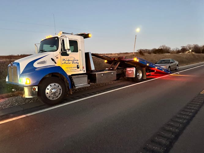 Perfection Auto Body Inc tow truck