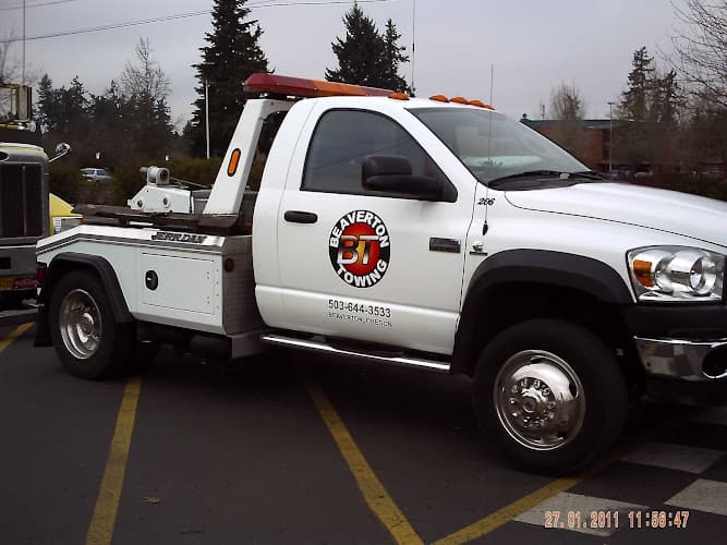 Beaverton Towing tow truck