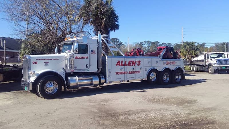 Allen's Towing Service tow truck