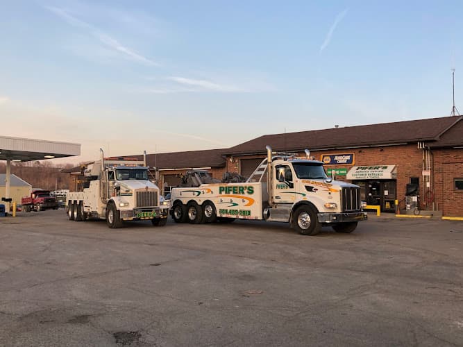 Pifer's Service Center tow truck