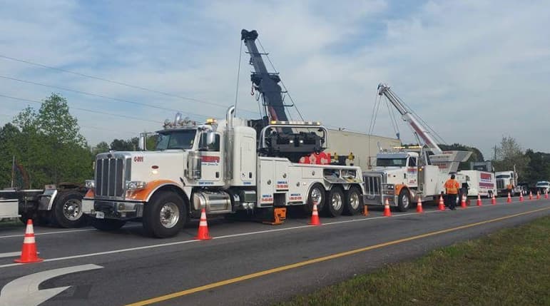 Chancey's Wrecker Service tow truck