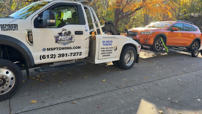 MSP Towing & Recovery tow truck