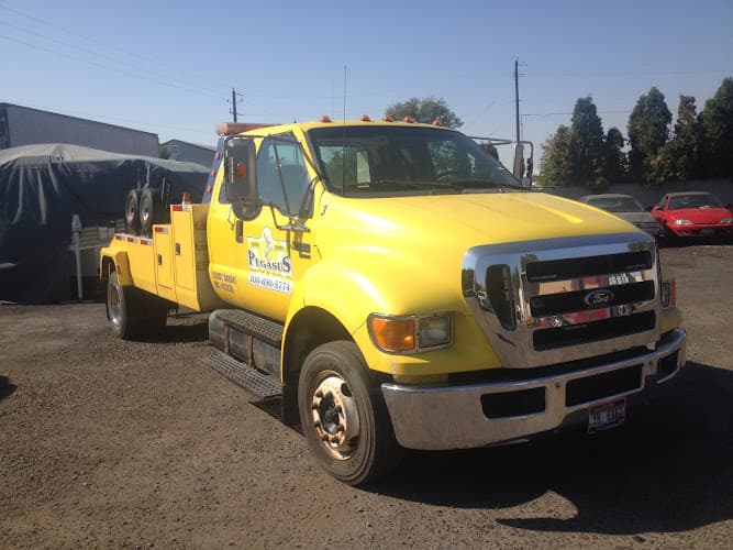 Pegasus Transport tow truck