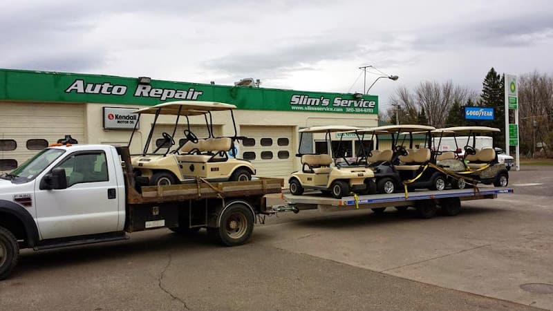 Slim's Service tow truck