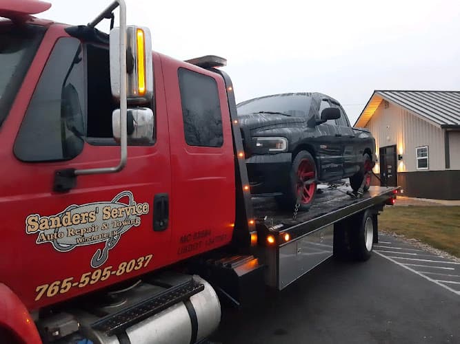 Sanders Service Auto Repair & Towing tow truck