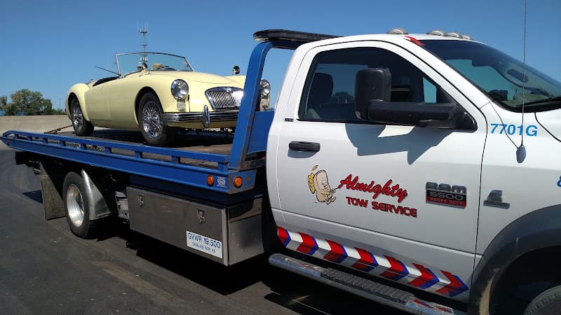 Almighty Tow Service LLC tow truck