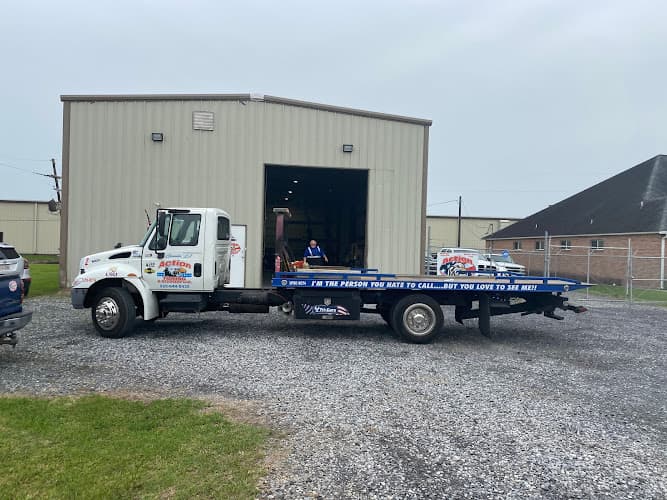 Action Towing tow truck