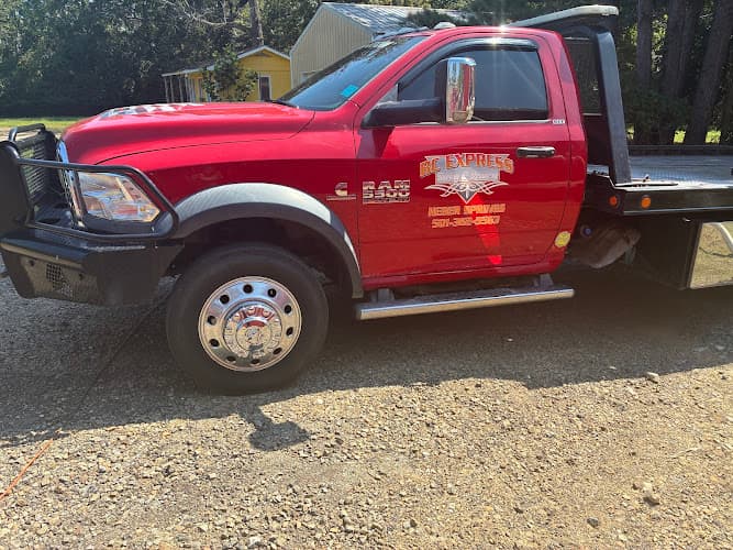BC Express Towing & Recovery tow truck