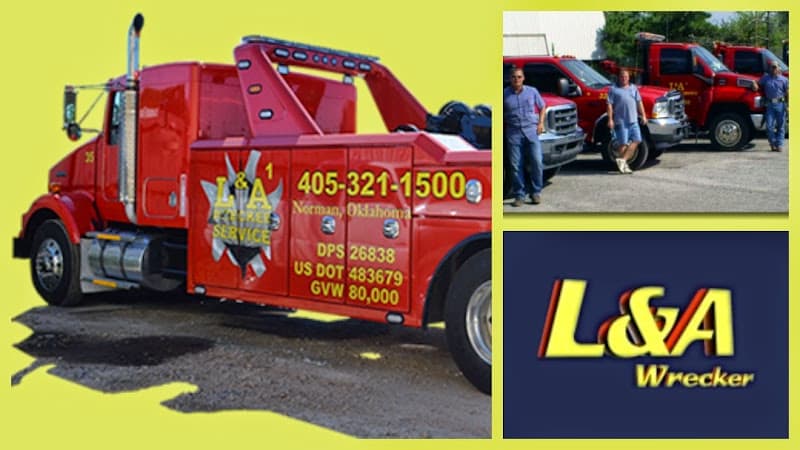 L&A Wrecker Service tow truck
