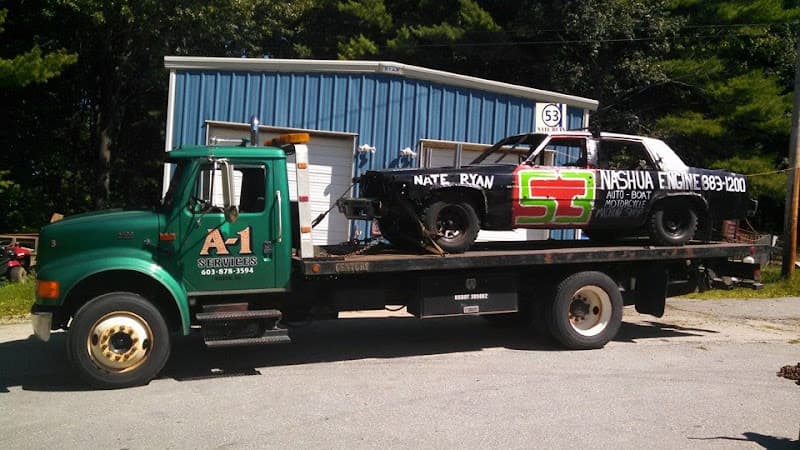 A-1 Services tow truck