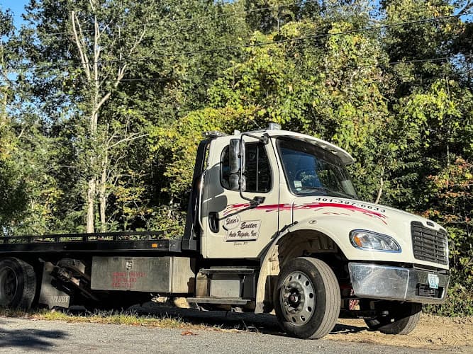 Slater's Exeter Auto Repair & Sales tow truck