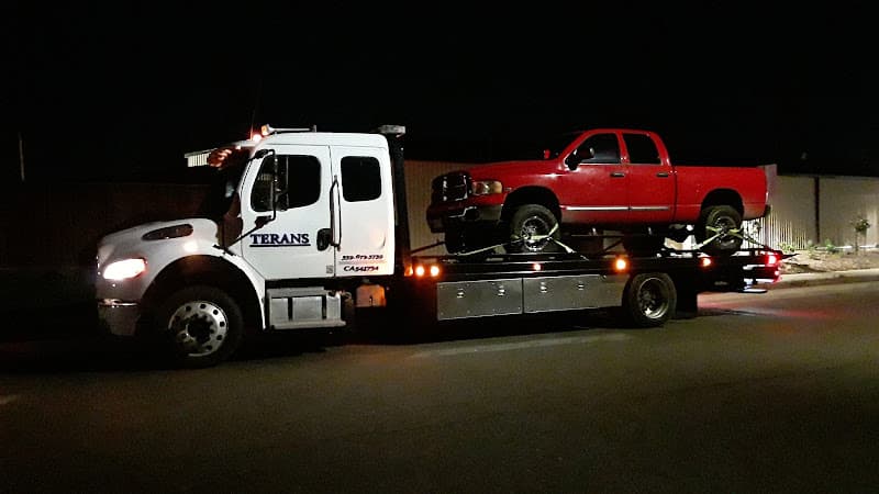 TERANS TOWING & MINOR REPAIR tow truck
