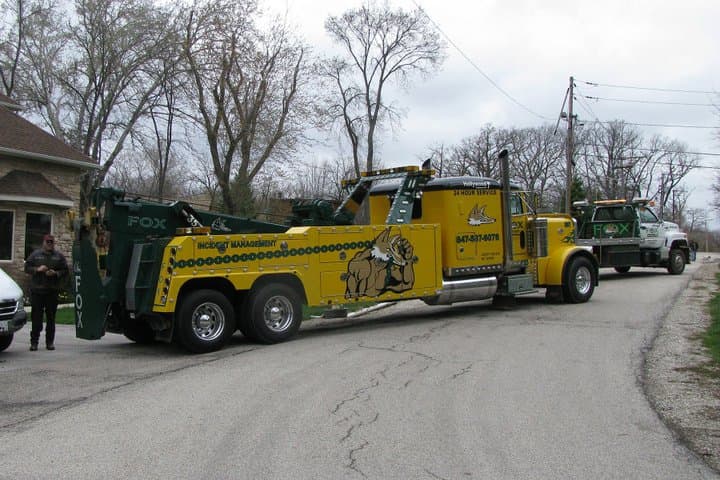 Fox Recovery and Towing tow truck